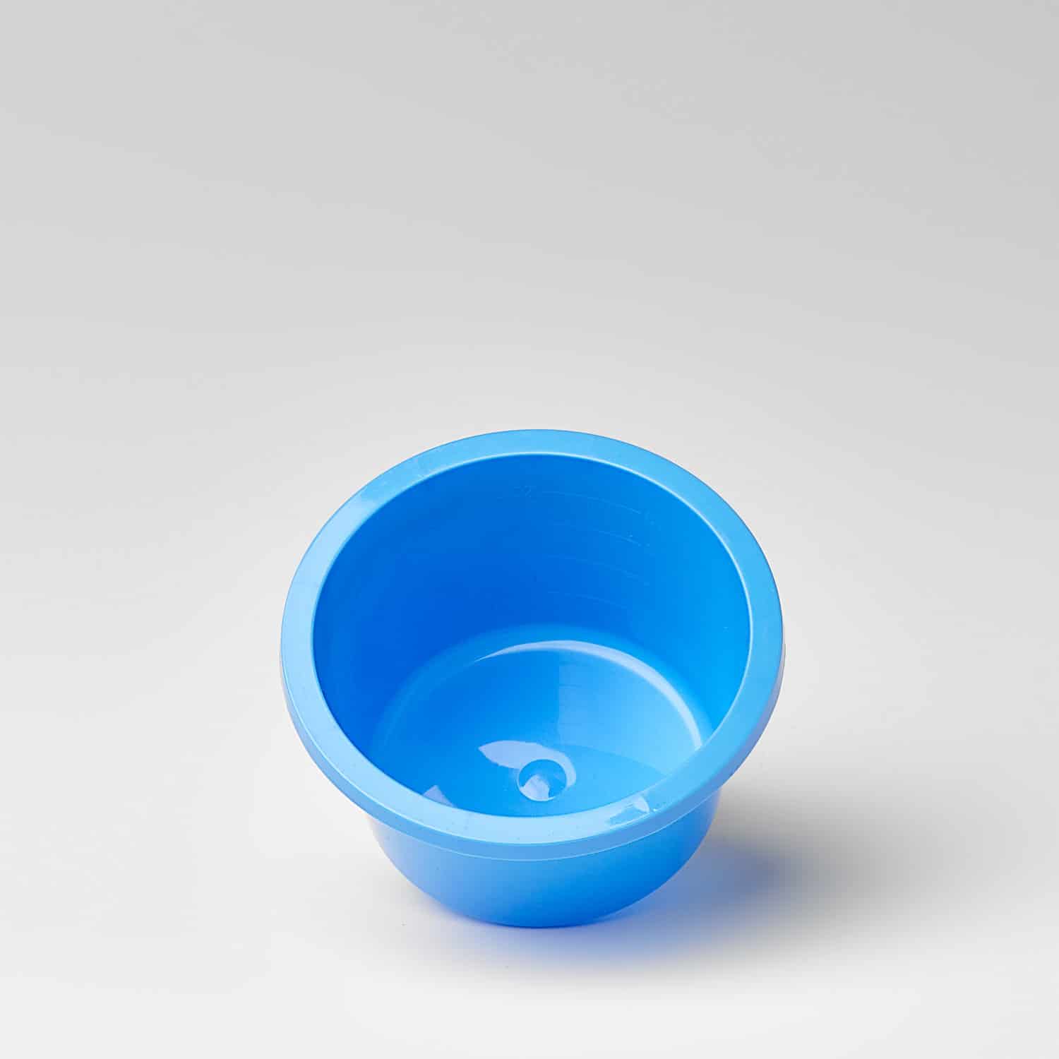 Kunststoffschale, Einwegschale, Einmalschale, 250ml blau